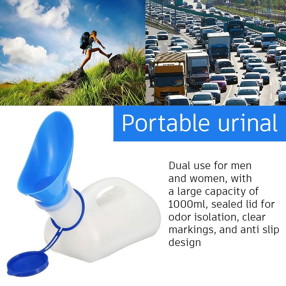 Home Bathroom Urinal - Butelka na mocz 1000 ml, przenośna,