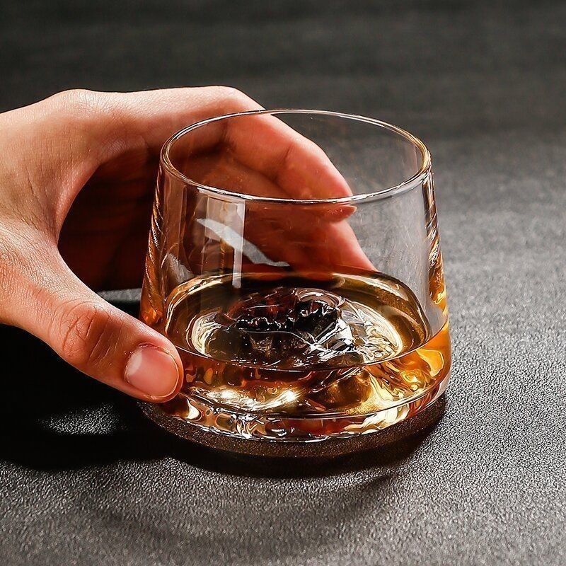 Yamazaki Home Bathroom Storage - Szklanka do whisky z kryształowego szkła,
