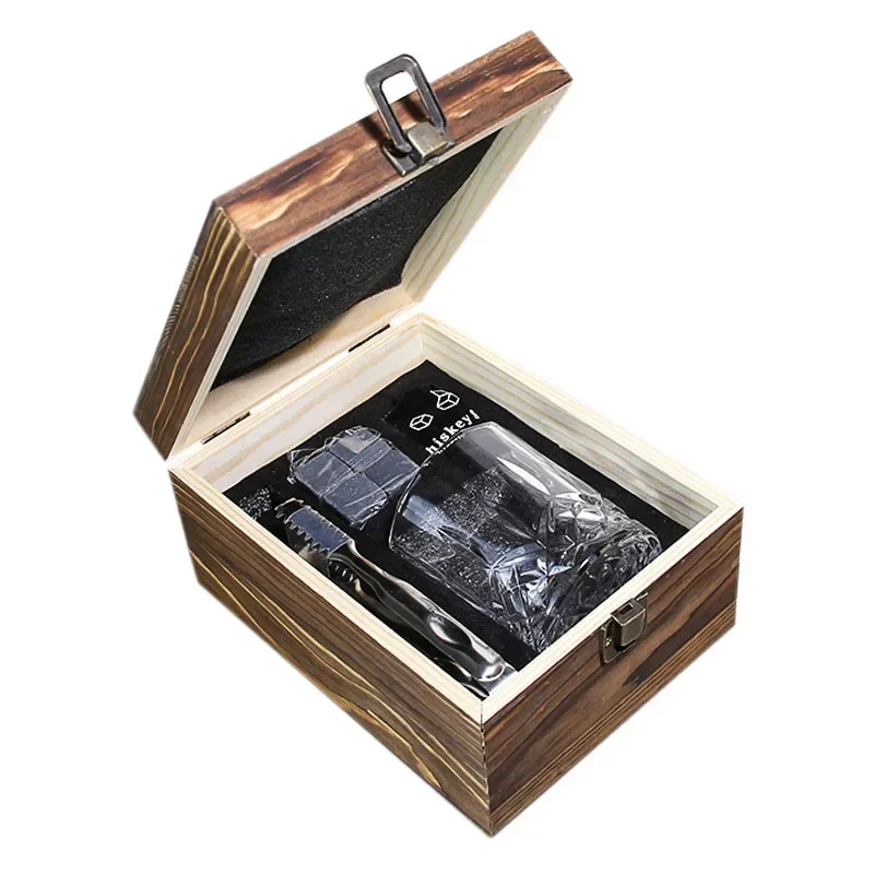 Yamazaki Home Bathroom Storage - Szklany kubek do whisky z kamieniem