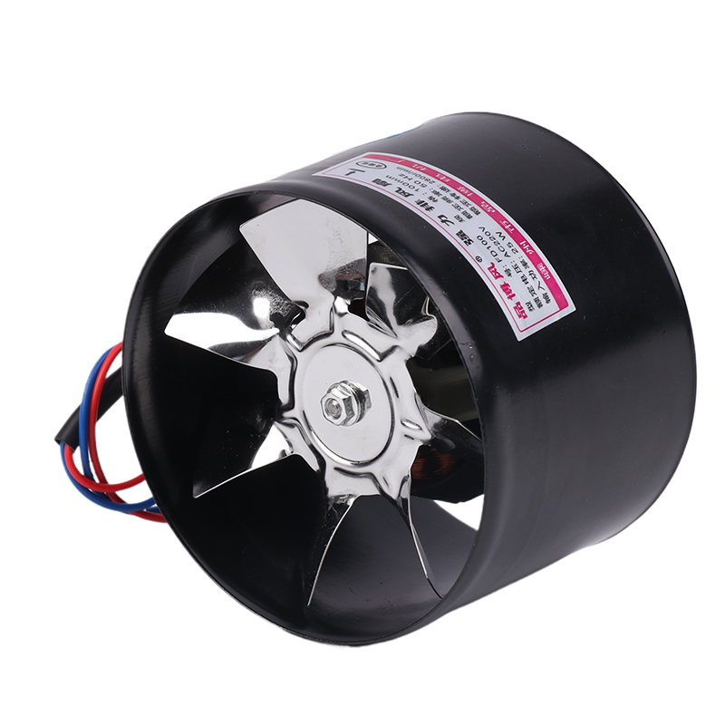 Home Bathroom Exhaust Fan - 4-calowy wentylator do domowej kuchni Metalowy