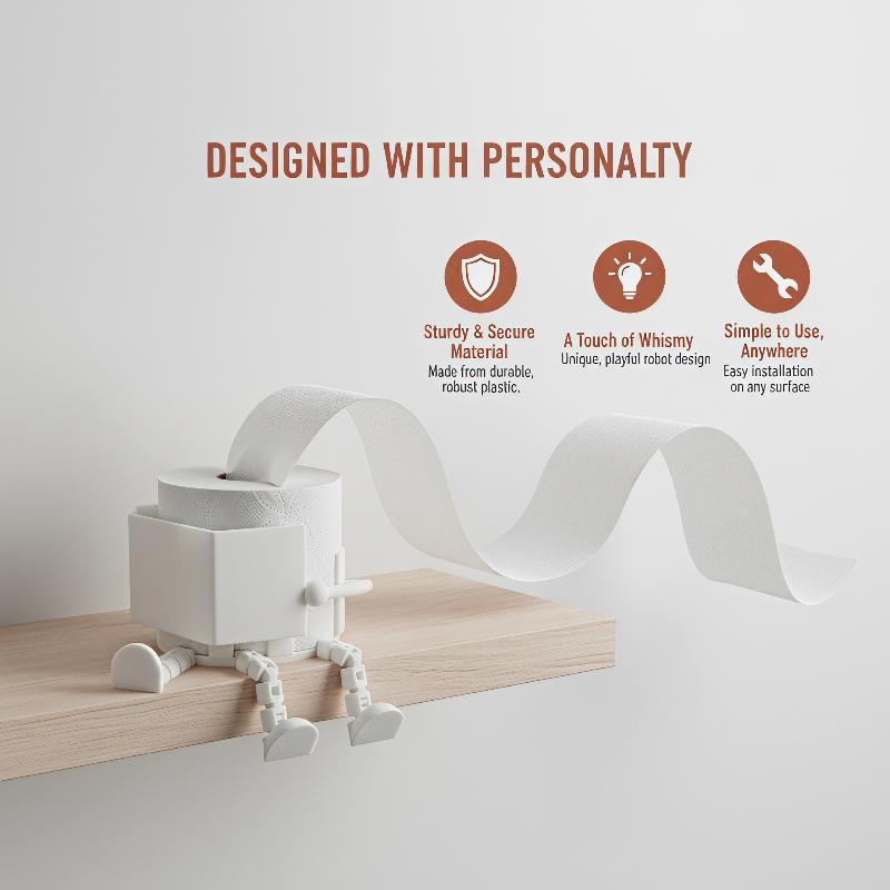 Home Toilet Bathroom Design - Nowy, uroczy, kreatywny uchwyt na papier
