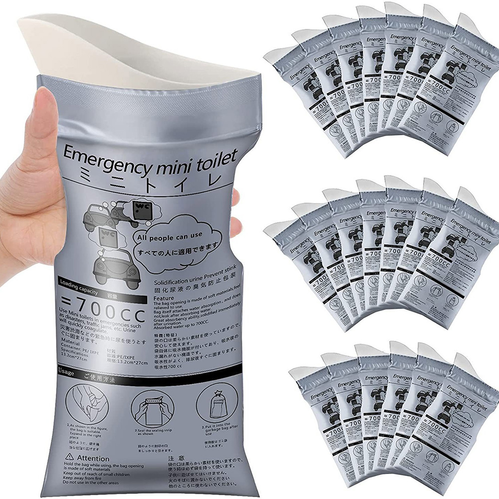 Home Bathroom Urinal - 5-30 szt. Zewnętrzne Awaryjne Worki na