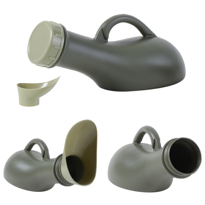 Home Bathroom Urinal - 1000ml Plastikowa mobilna butelka na pisuar
