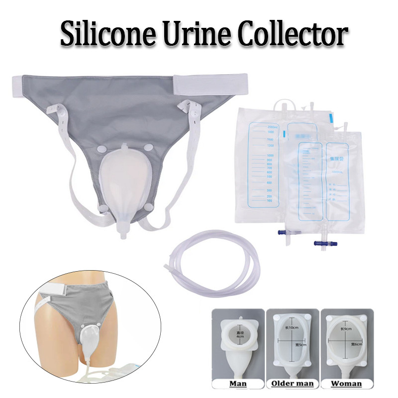 Home Bathroom Urinal - Silikonowy kolektor moczu dla dorosłych, urinal