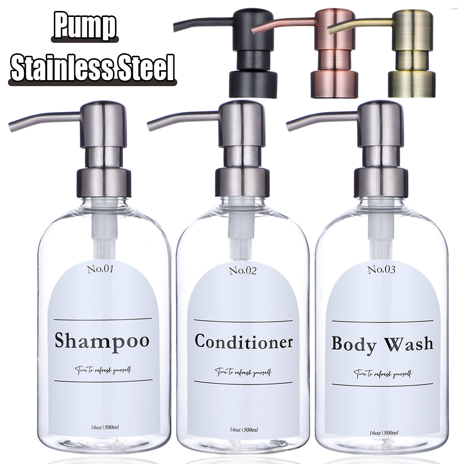 Zara Home Bathroom Accessories - Zestaw dozowników do szamponu, odżywki i