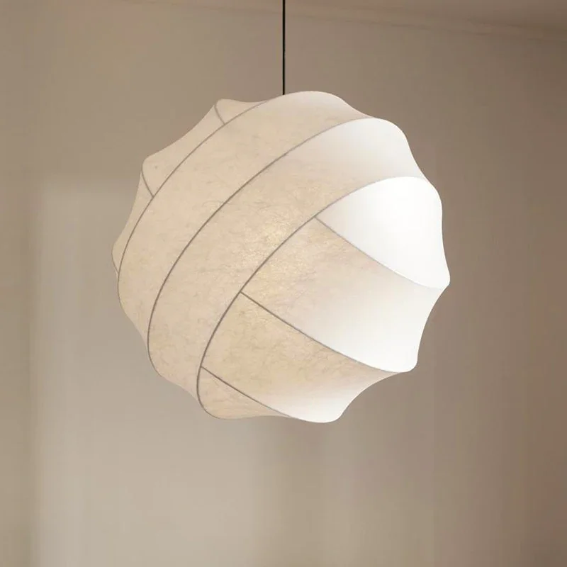 Japan Bathroom.Home - Lampa wisząca Wabi Sabi Jedwab Japońska