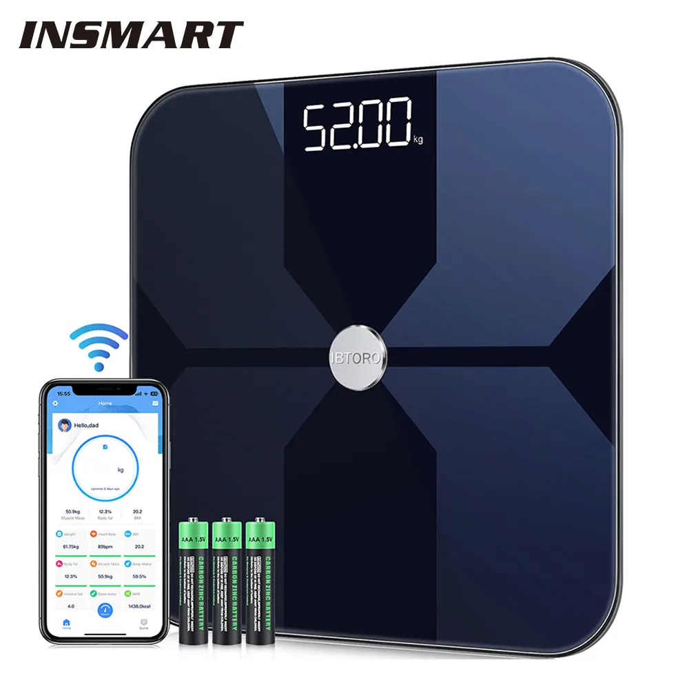 Home Bathroom Scales - Waga do pomiaru tkanki tłuszczowej Wifi