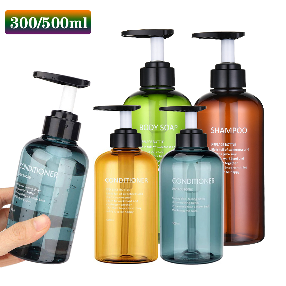 Zara Home Bathroom Accessories - 300/500ML Butelka z dozownikiem mydła Szampon