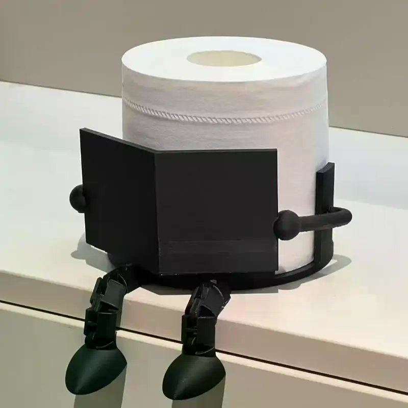 Home Toilet Bathroom Design - Kreatywny uchwyt na papier toaletowy z