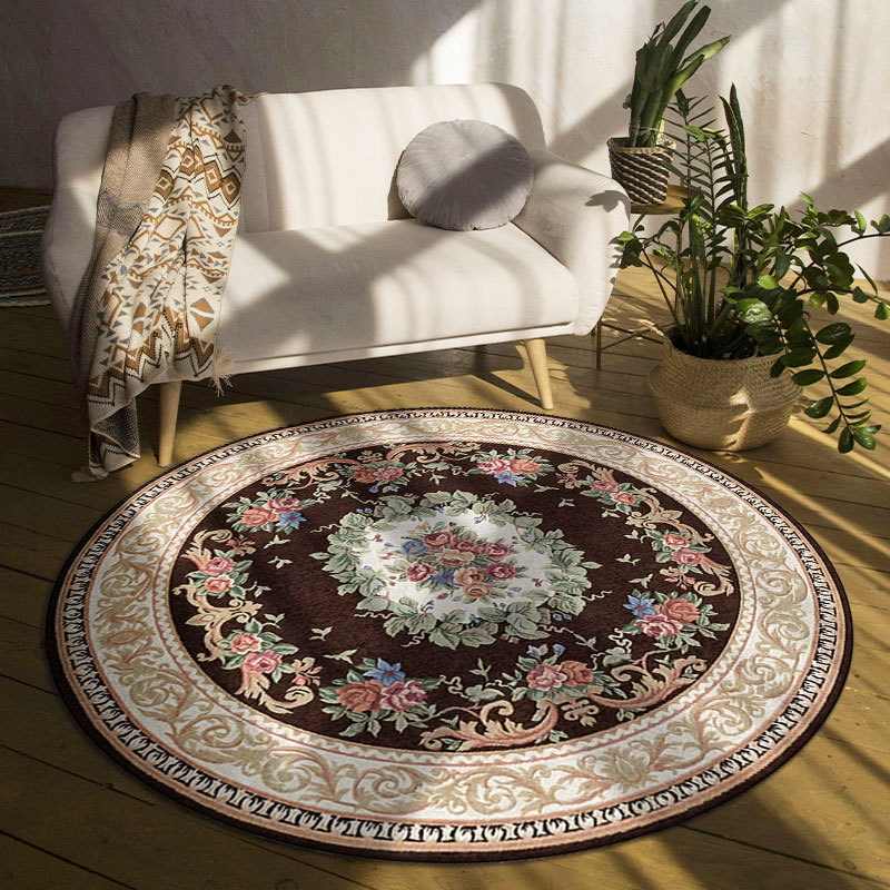 Okrągłe dywany w stylu boho z  – Home Toilet Bathroom Design recenzja i cena