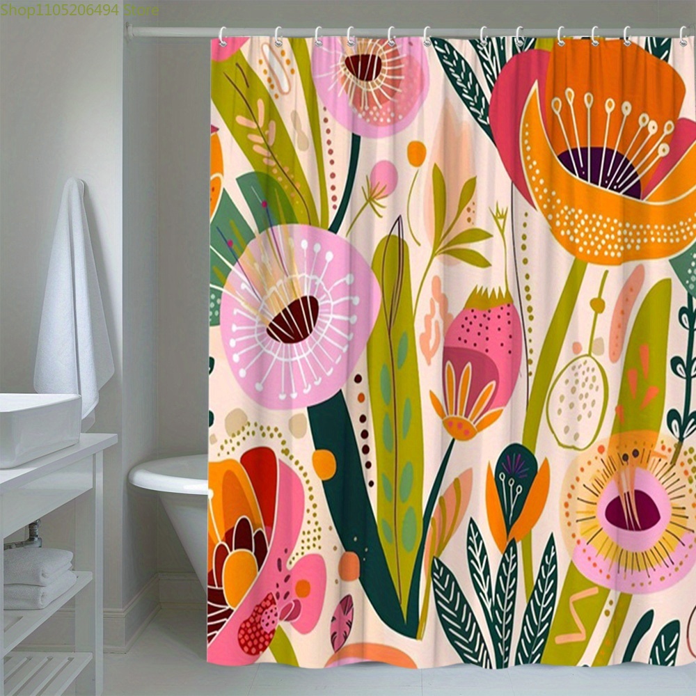 Żywa zasłona prysznicowa z kwi – Home Decor Bathroom Ideas recenzja i cena