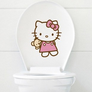 Naklejki na toaletę z motywem  – Home Bathroom Accessories recenzja i cena
