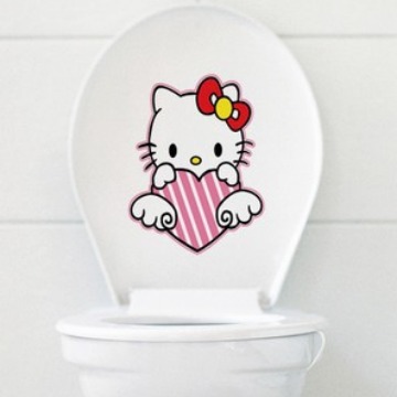 Naklejki na toaletę z motywem  – Home Bathroom Accessories recenzja i cena