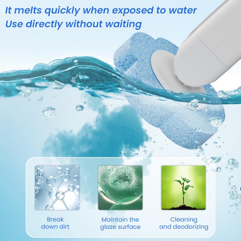 Wymienne gąbki do szczotki do  – Home Bathroom Cleaner recenzja i cena