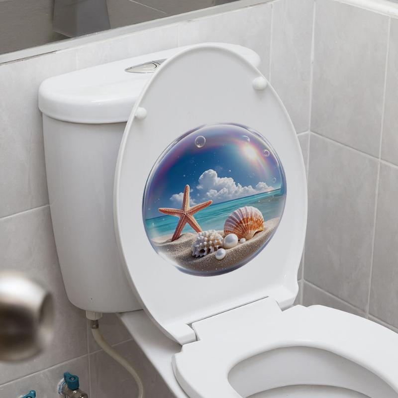 【HG】Naklejka na toaletę z moty – Home Toilet Bathroom Design recenzja i cena