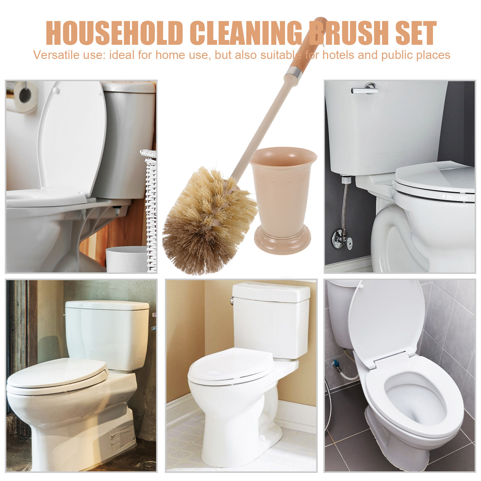 Zestaw szczotek do czyszczenia – Home Toilet Bathroom Design recenzja i cena