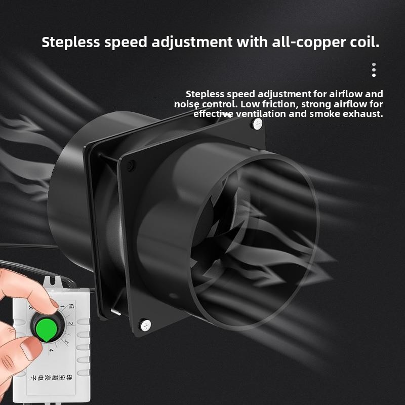 Mocny wentylator wyciągowy do  – Home Bathroom Exhaust Fan recenzja i cena
