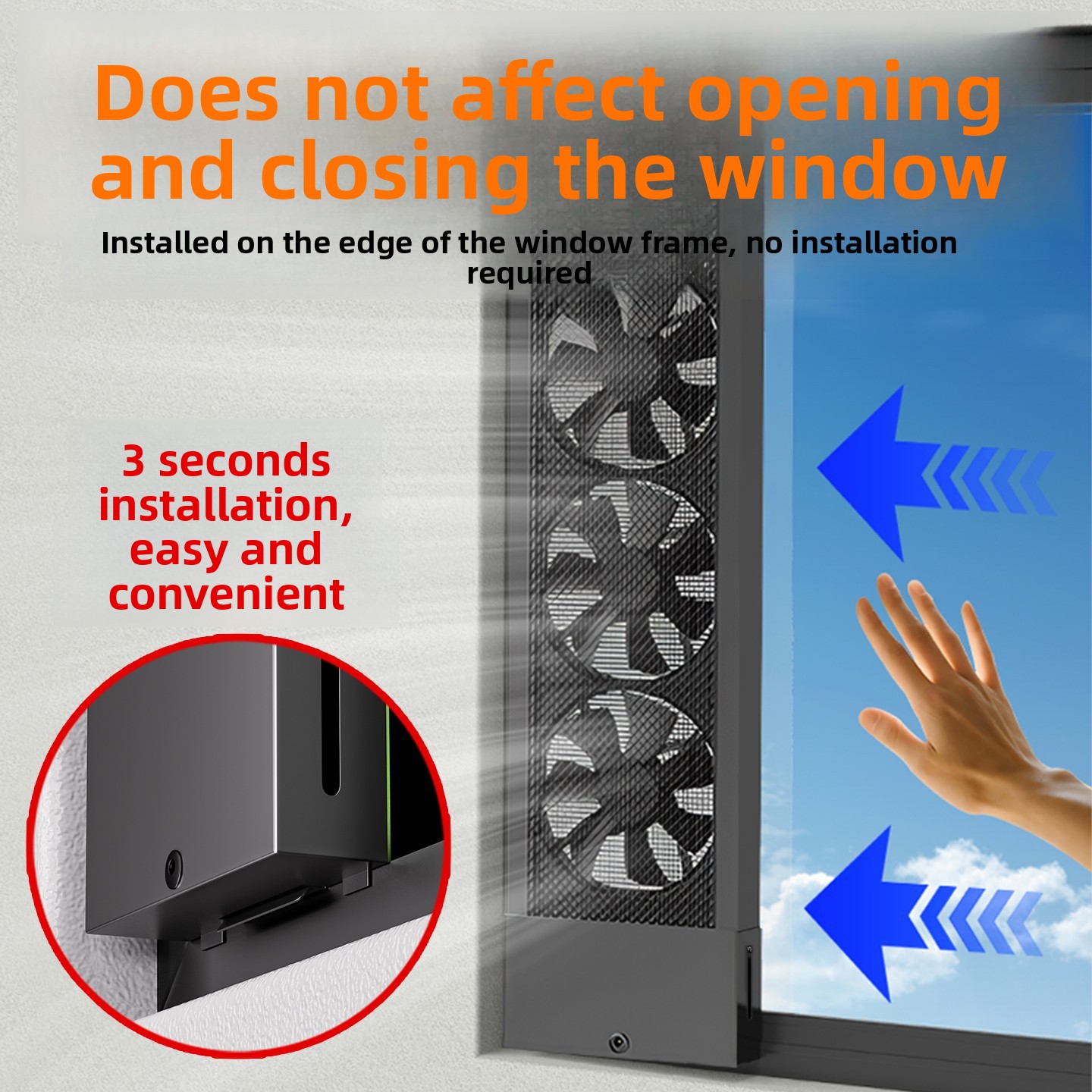 Bezszlifowy wentylator okienny – Home Bathroom Exhaust Fan recenzja i cena