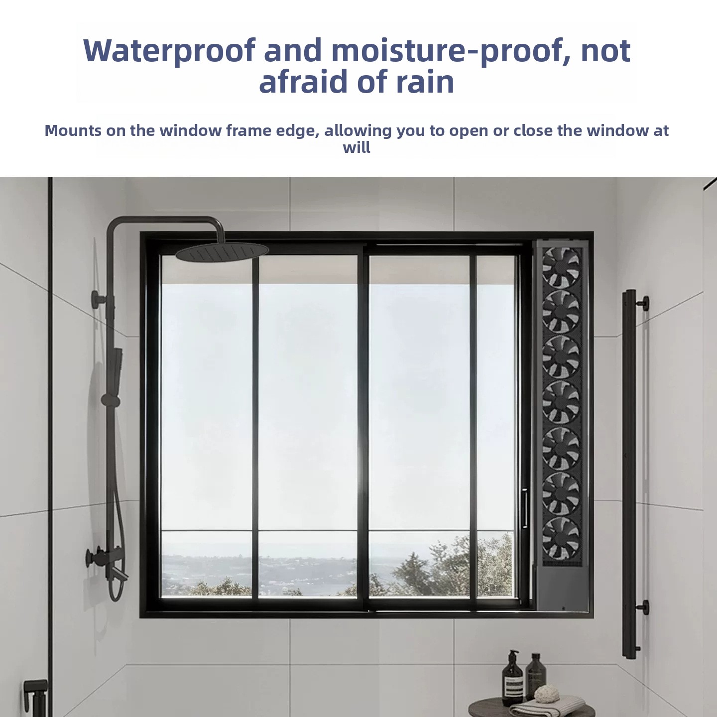 Bezszlifowy wentylator okienny – Home Bathroom Exhaust Fan recenzja i cena