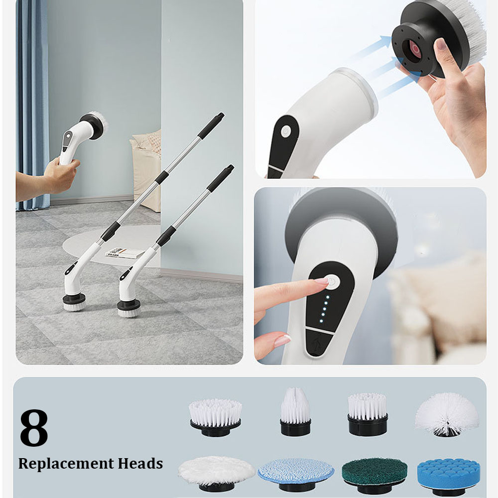 Bezprzewodowa szczotka obrotow – Home Bathroom Cleaner recenzja i cena