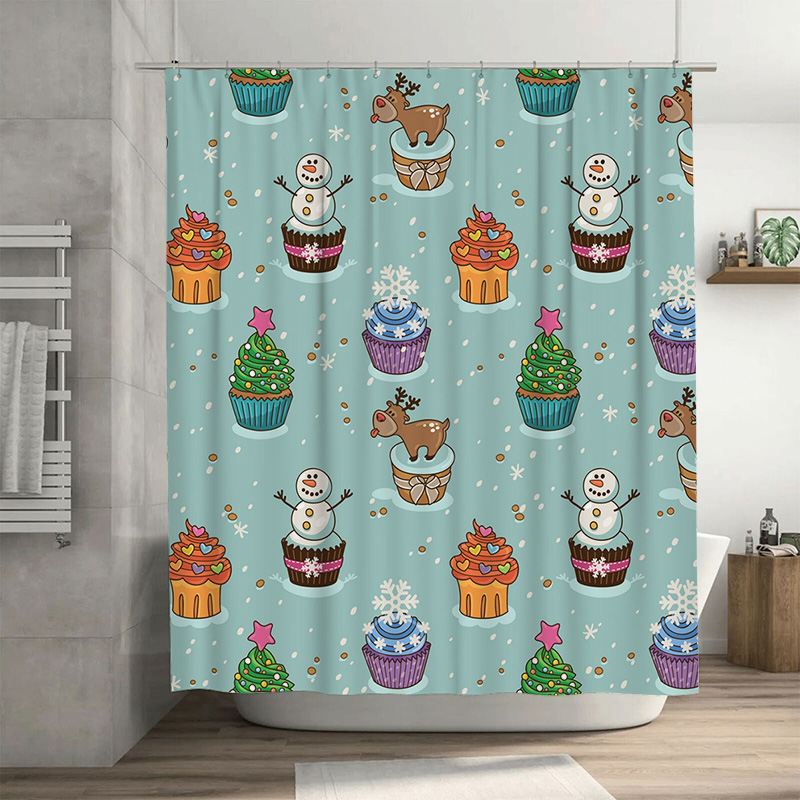 TU Urocza świąteczna zasłona p – Home Decor Bathroom Ideas recenzja i cena