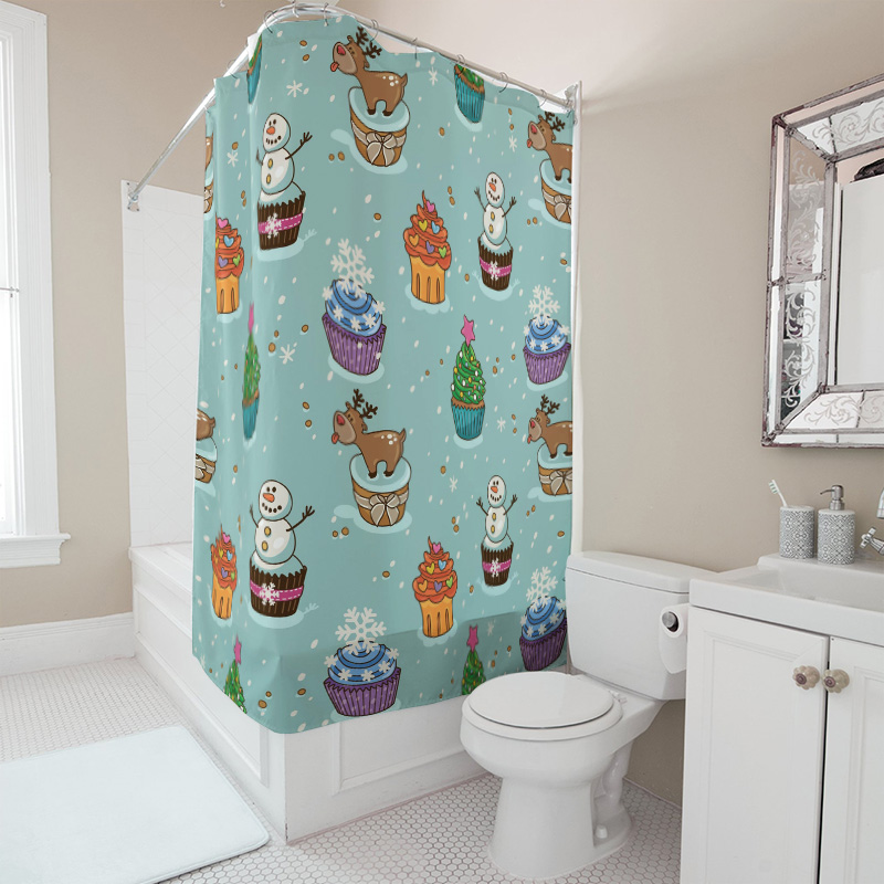 TU Urocza świąteczna zasłona p – Home Decor Bathroom Ideas recenzja i cena