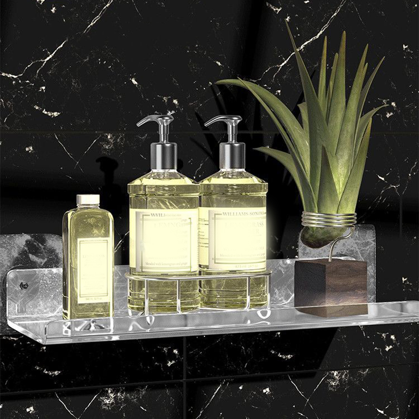 Przezroczysty akrylowy stojak  – Zara Home Bathroom Accessories recenzja i cena