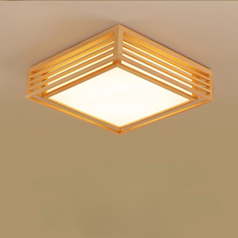 Japońska Lampa Sufitowa LED z  – Japanese Home Bathroom Design recenzja i cena