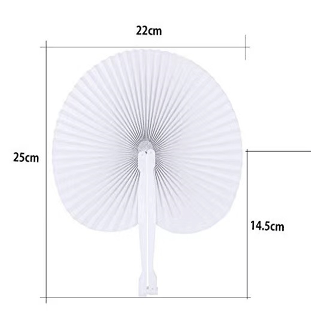 12PC Biały składany papierowy  – Home Bathroom Exhaust Fan recenzja i cena