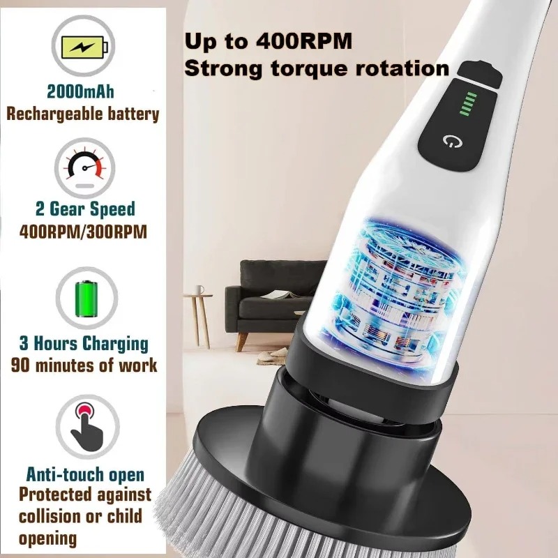 Bezprzewodowa, wielofunkcyjna  – Home Bathroom Cleaner recenzja i cena