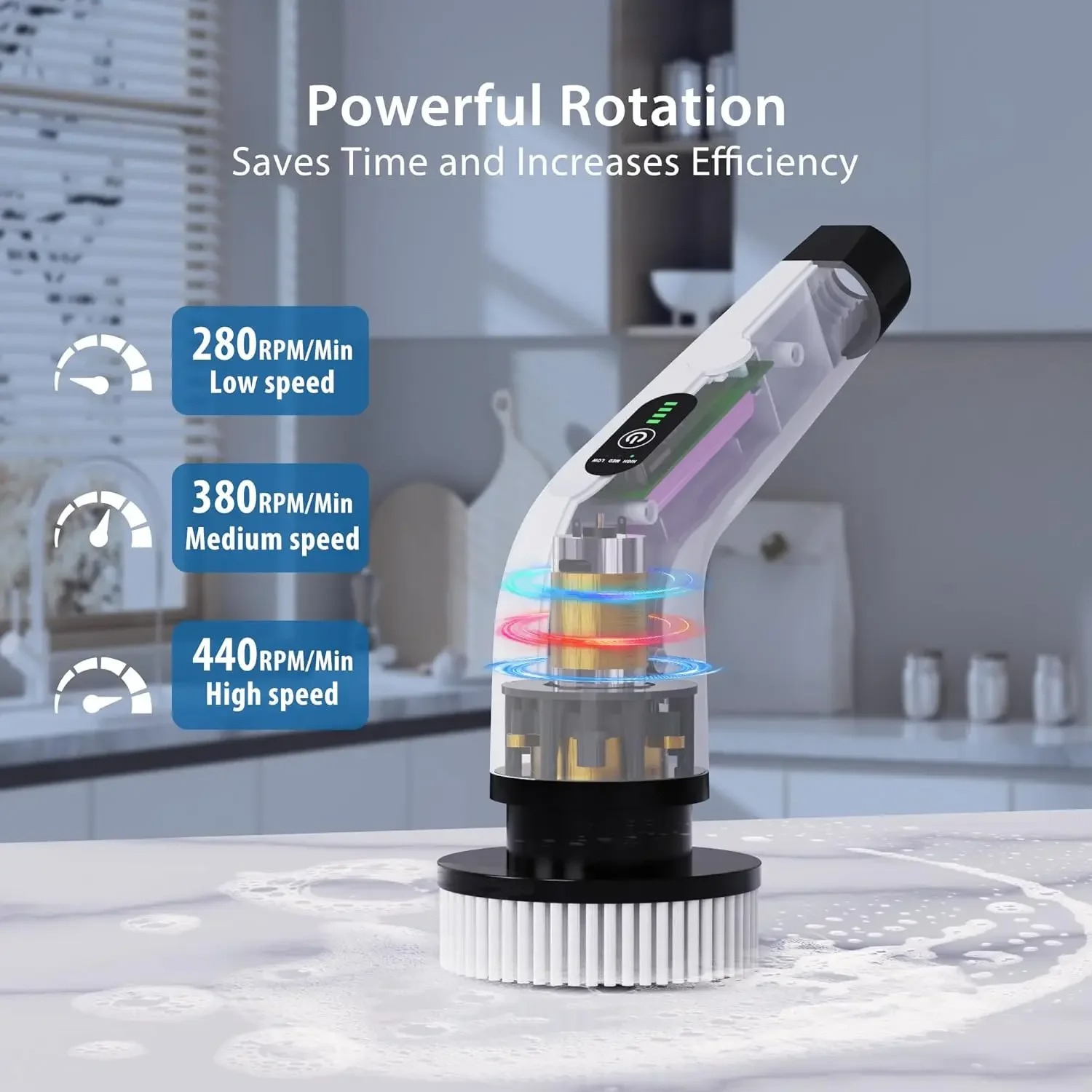 Bezprzewodowa, wielofunkcyjna  – Home Bathroom Cleaner recenzja i cena