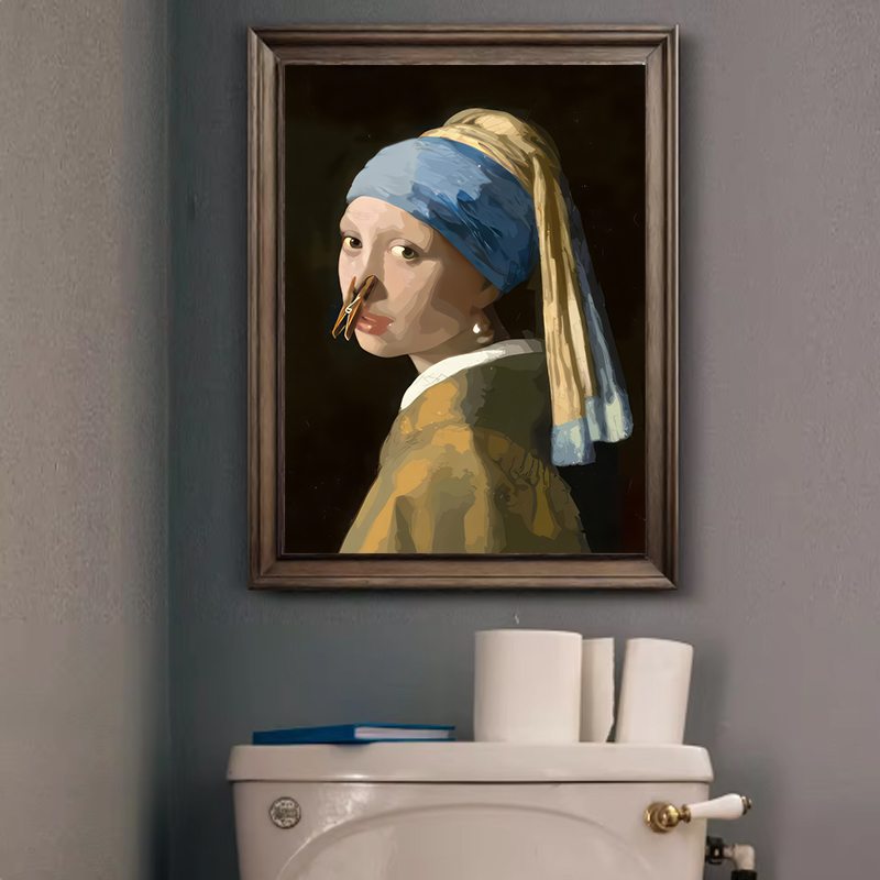 1 szt. Zabawny Abstrakcyjny Wy – Home Toilet Bathroom Design recenzja i cena