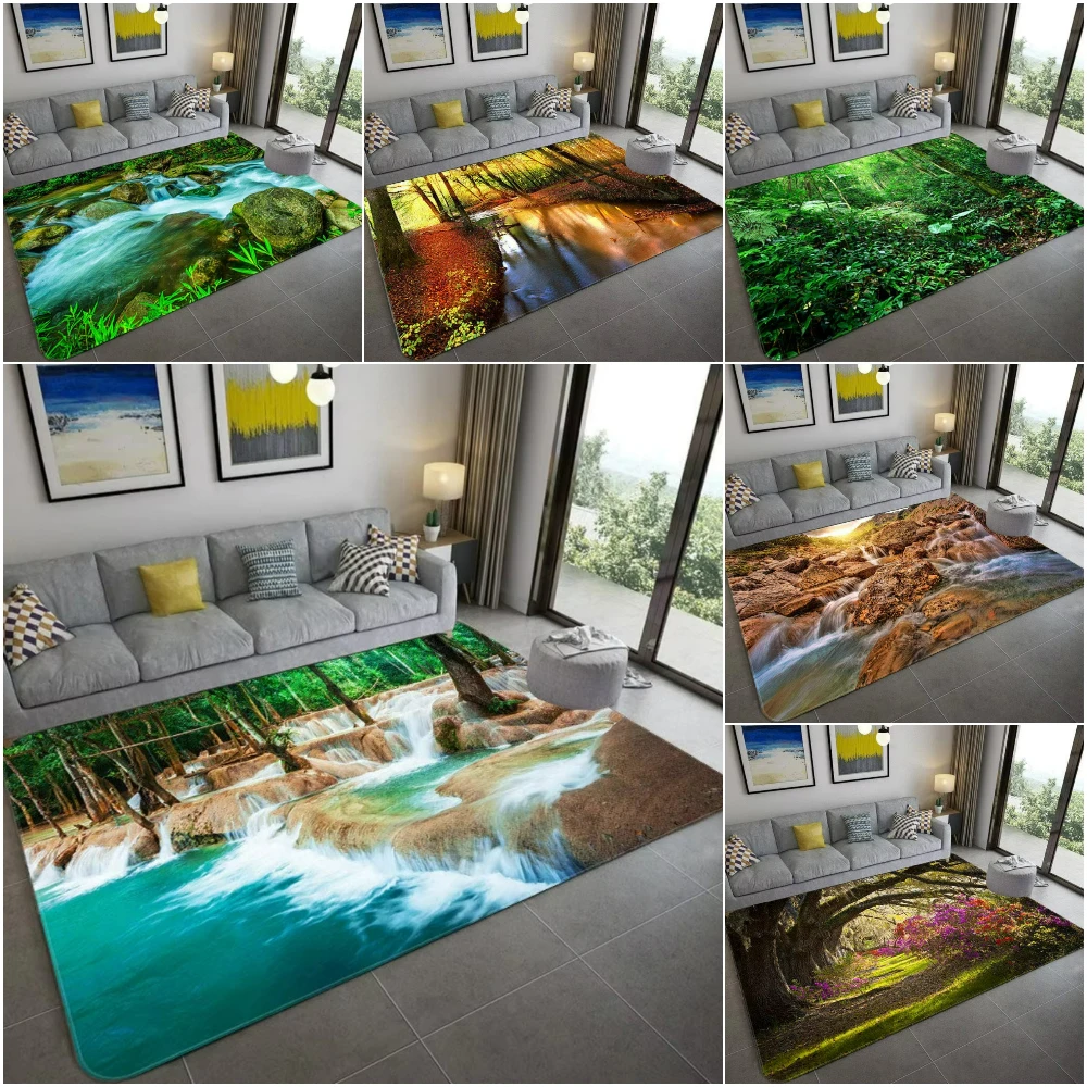 Dywan 3D inspirowany naturą, m – Home Decor Bathroom Ideas recenzja i cena
