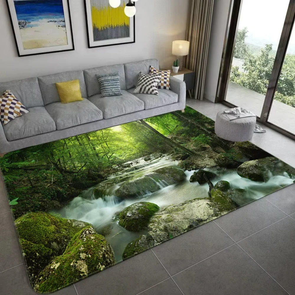 Dywan 3D inspirowany naturą, m – Home Decor Bathroom Ideas recenzja i cena