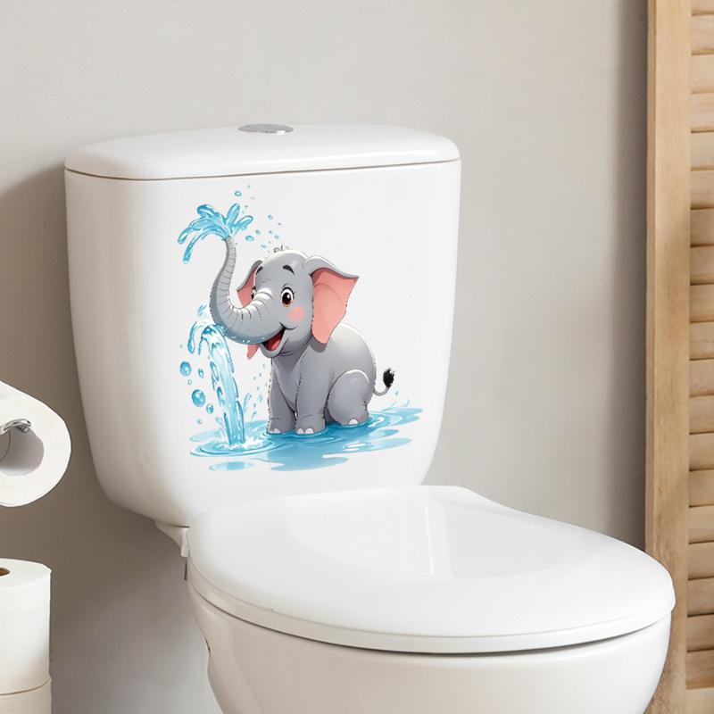 Naklejka na toaletę z motywem  – Home Toilet Bathroom Design recenzja i cena