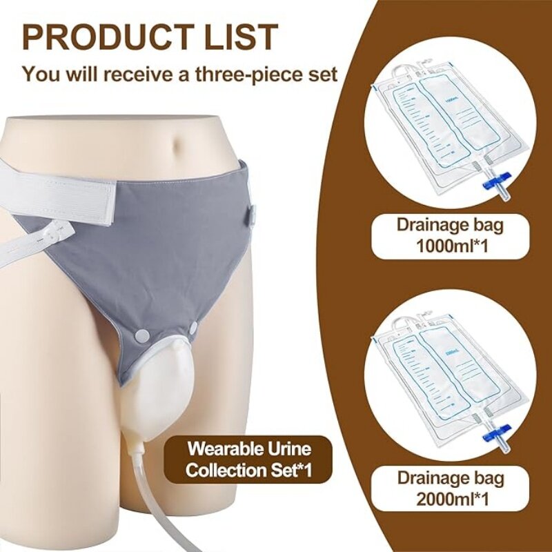 Silikonowy kolektor moczu dla  – Home Bathroom Urinal recenzja i cena