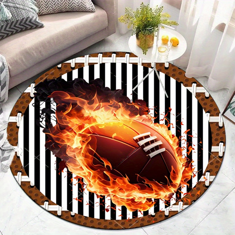 Dywan w kształcie piłki nożnej – Home Decor Bathroom Ideas recenzja i cena