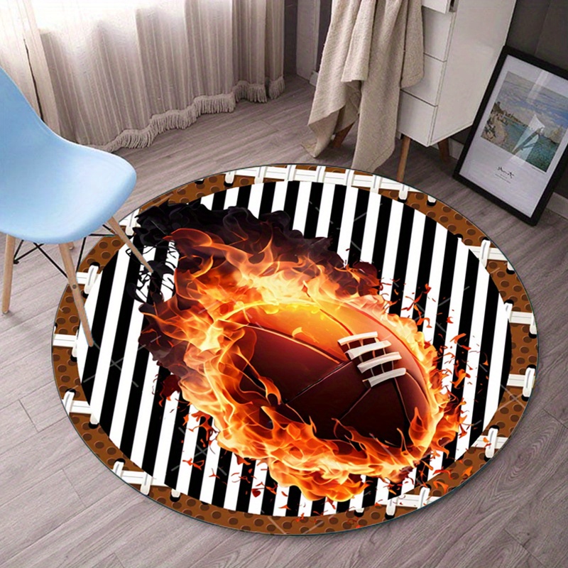 Dywan w kształcie piłki nożnej – Home Decor Bathroom Ideas recenzja i cena