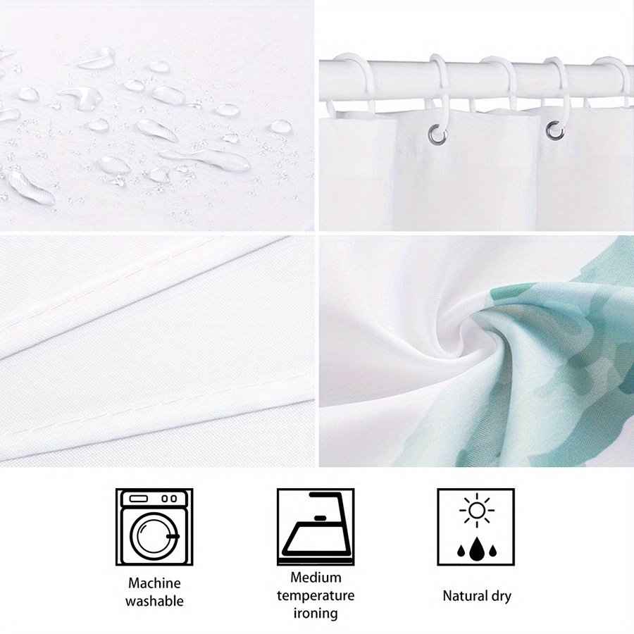 Zasłona prysznicowa z motywem  – Home Decor Bathroom Ideas recenzja i cena