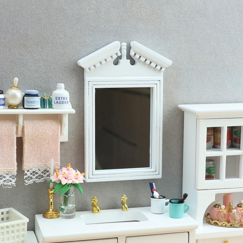 Biały Lustrzany Model Łazienki – Home Bathroom Scales recenzja i cena