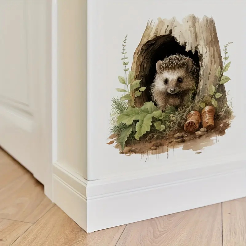 Naklejka z otworem Little Hedg – Home Toilet Bathroom Design recenzja i cena