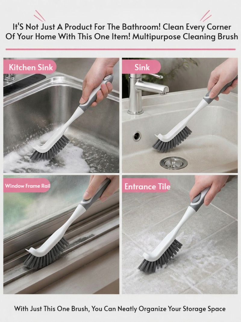 Zestaw szczotek do szorowania  – Home Bathroom Cleaner recenzja i cena